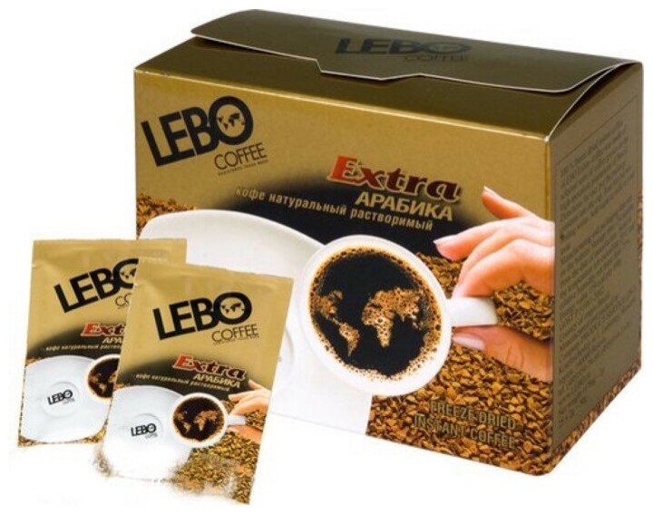 Кофе Lebo Extra 25пак*2г - фотография № 6