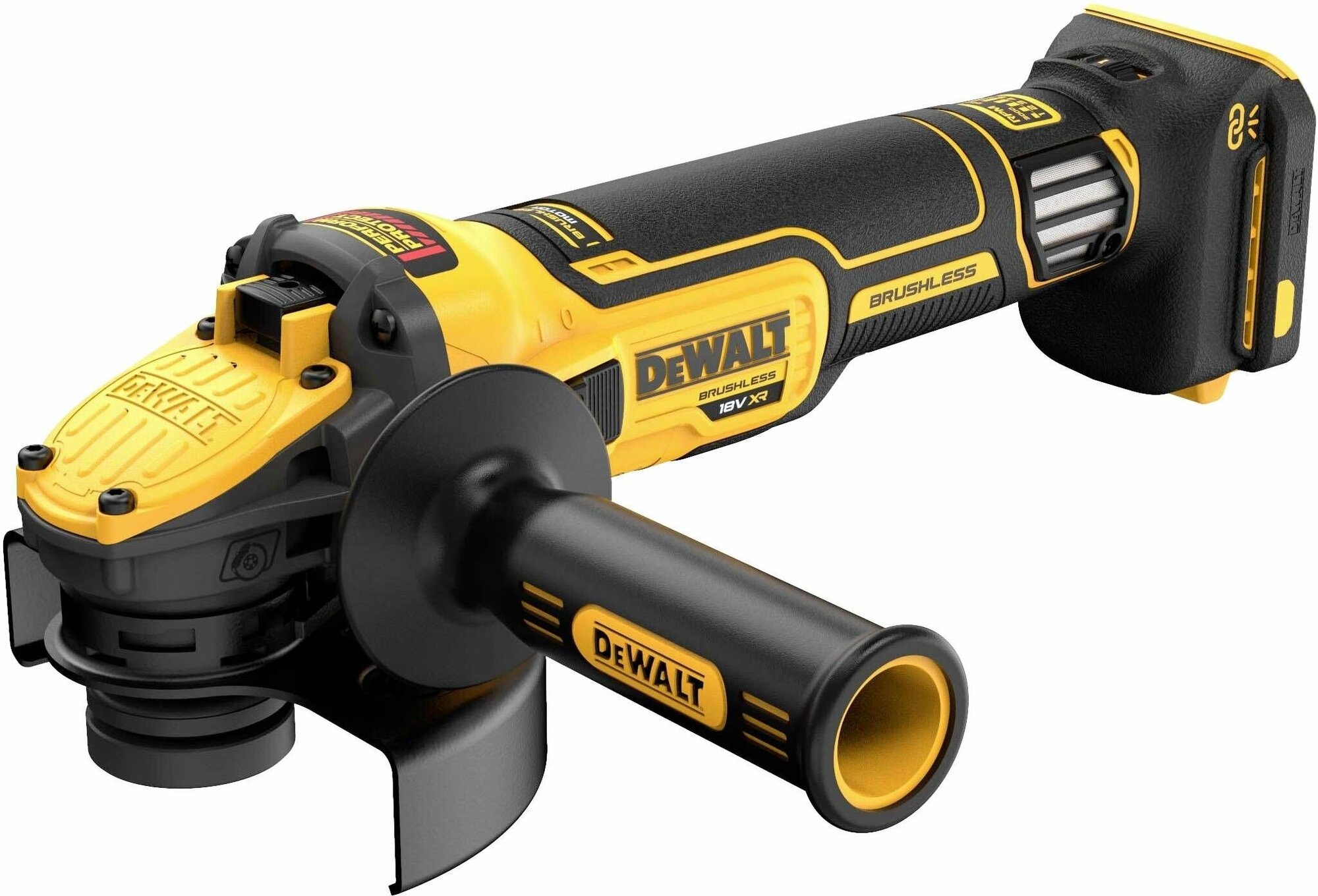 Машина шлифовальная угловая аккумуляторная DeWalt DCG409T1 (1 акк, з/у) - фотография № 2