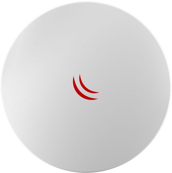 MikroTik Точка доступа MikroTik DynaDish 5 with 25dBi 5GHz 8 degree antenna with Dual Chain 802.11ac wireless, 720MHz CPU, 128MB RAM, Gigabit Ethernet, POE, PSU, pole mount, RouterOS L3