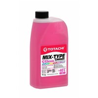 Жидкость охлаждающая низкозамерзающая TOTACHI MIX-TYPE COOLANT PINK -40C G12evo 1кг