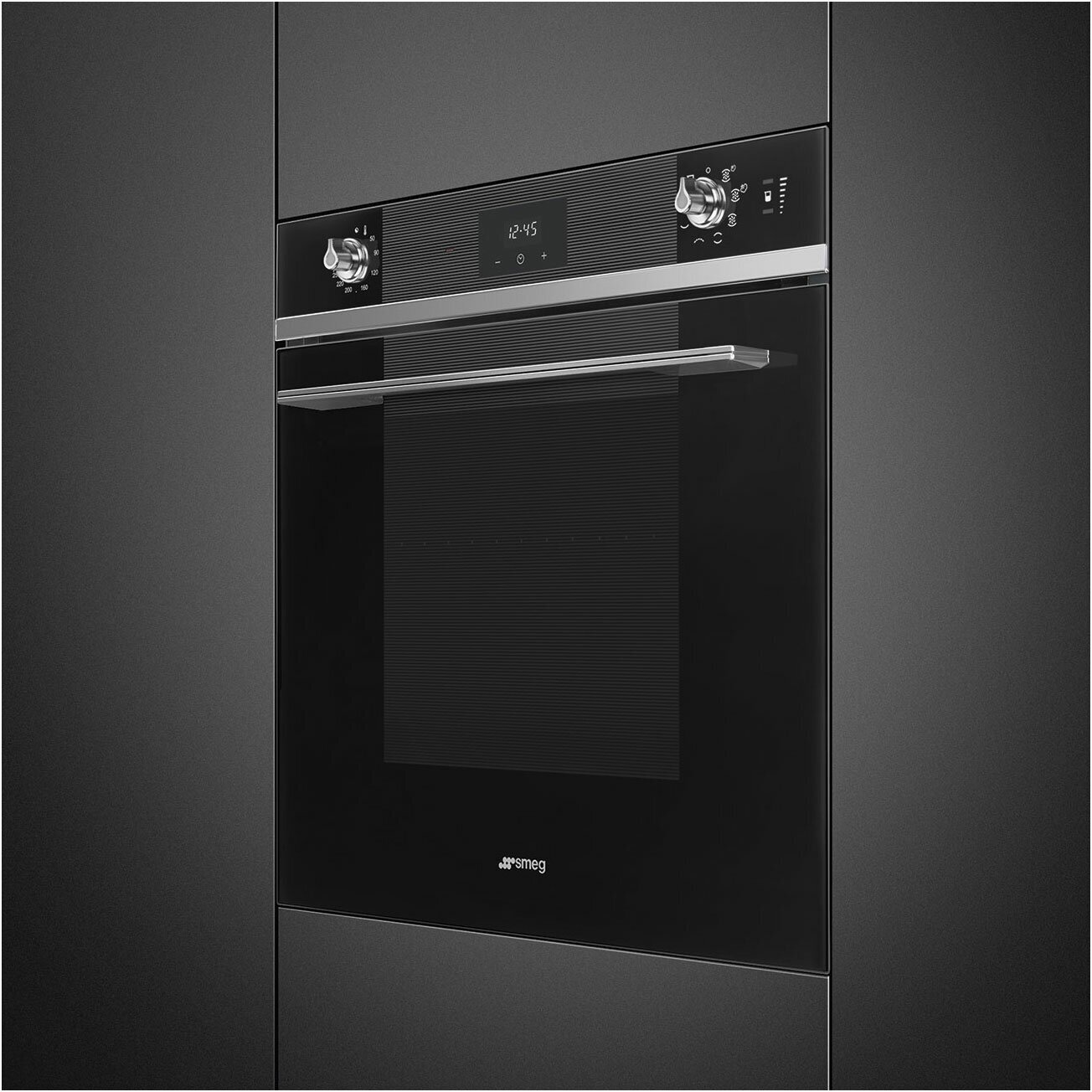 Встраиваемый электрический духовой шкаф Smeg SO6100S2N - фотография № 2