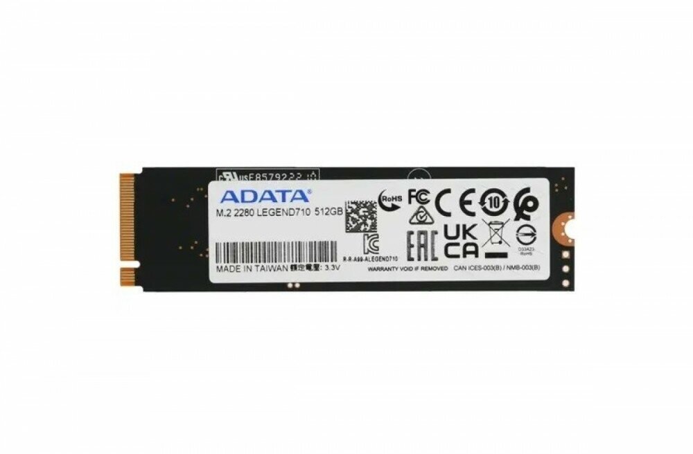 Твердотельный накопитель ADATA 512 ГБ M2 ALEG-710-512GCS