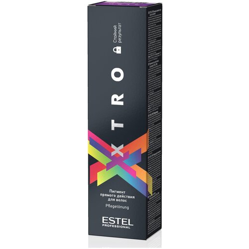 ESTEL пигмент прямого действия XTRO BLACK, сиреневый, 100 мл, 100 г estel пигмент xtro black прямого действия металлик 100 мл