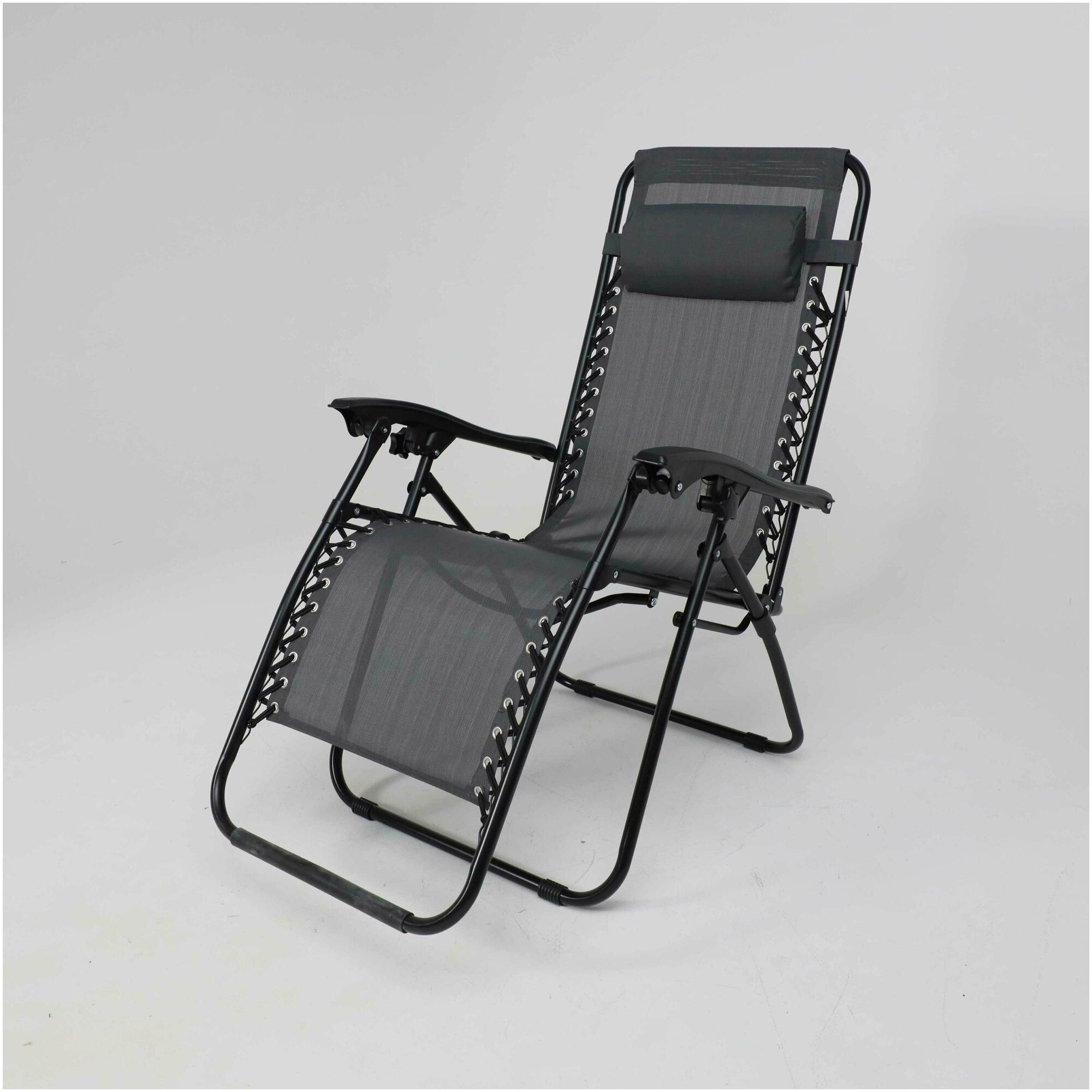 Кресло складное RELAX , серый - фотография № 5