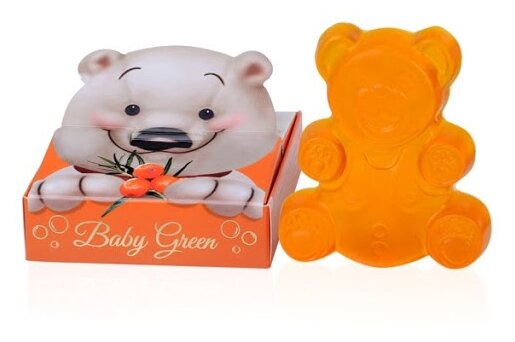 Мыло детское "Bаby Green" Зеленый Алтай, 80 гр.