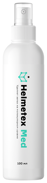 Нейтрализатор запаха специальный Helmetex Med Свежая мята №30, 100 мл
