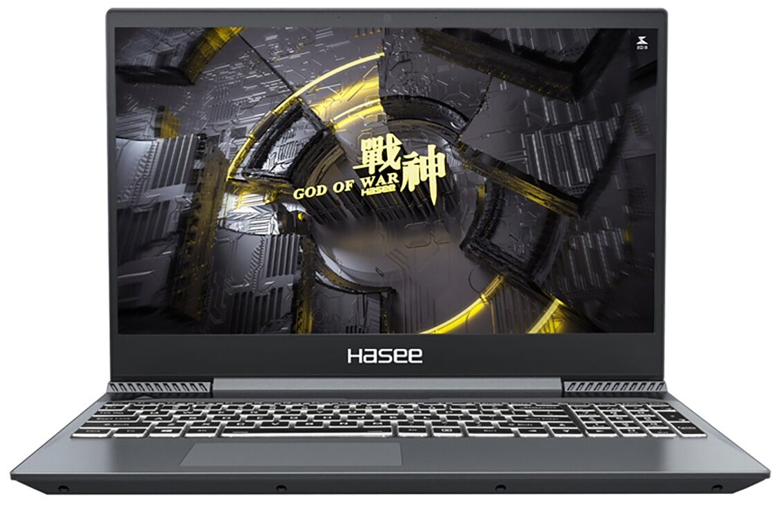 Ноутбук HASEE S7T-DA5NP S7T-DA5NP (15.6", Core i5 12500H, 16Gb/ SSD 512Gb, GeForce® RTX 3050Ti для ноутбуков) Серый