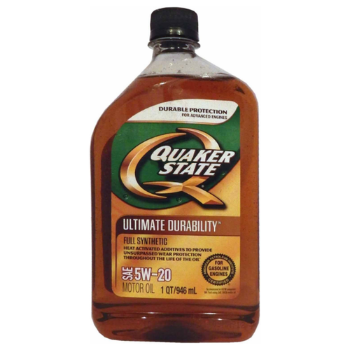 Синтетическое моторное масло Quaker State Ultimate Durability 5W-20 Full Synthetic, 0.946 л