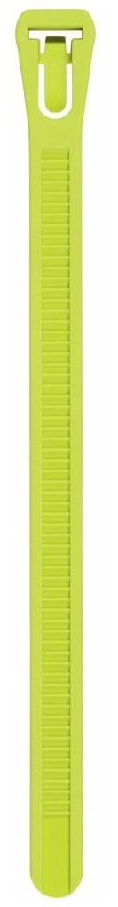 Стяжка многоразовая нейлоновая PRM 7,5х300мм, зеленая (12 шт.) Европартнер - фото №3