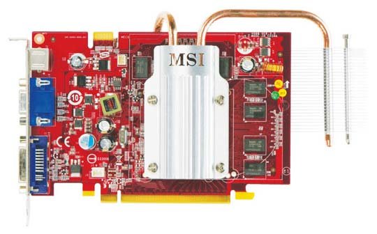 Видеокарта MSI GeForce 8600 GT 540Mhz PCI-E 512Mb 800Mhz 128 bit DVI TV HDCP YPrPb Silent