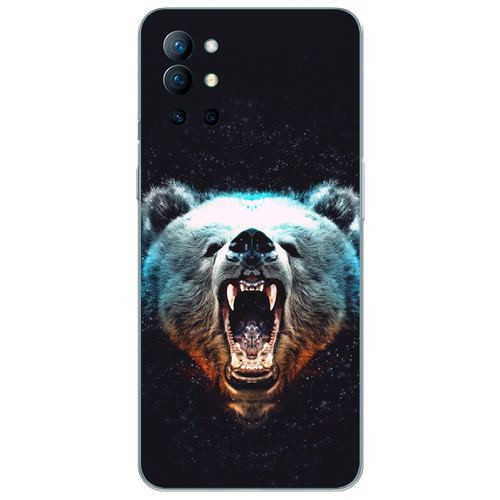 Силиконовый чехол на OnePlus 9R / ВанПлас 9R Медведь