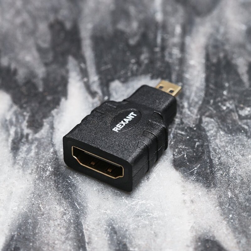 Переходник штекер micro HDMI - гнездо HDMI