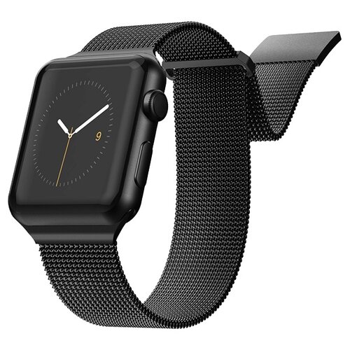 X-Doria Ремешок New Mesh Band для Apple Watch 38/40mm, черный