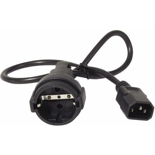 Кабель электрический APC Power Cord [IEC 320 C14 to CEE 7/7(Schuko) Receptacle] - 10 AMP/230V 0.61 Meters (AP9880)