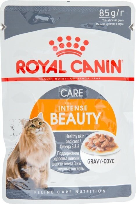 Влажный корм royal canin желе hair & skin 85г - фотография № 11