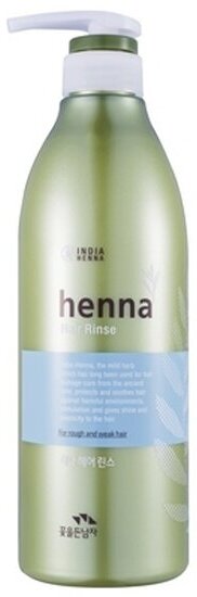 Ополаскиватель для волос Flor DE Man Henna hair rinse увлажняющий, 730 мл