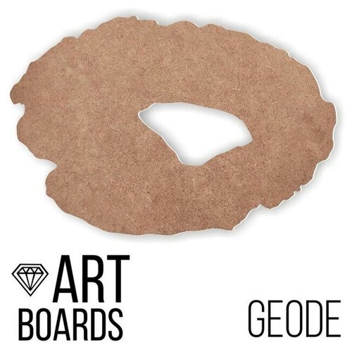 Заготовка Craftsmen.store ART Board Creative Geode, 50x33 см