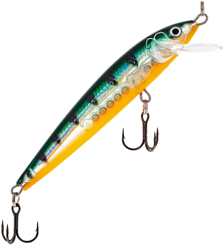 Воблер Rapala Husky Jerk 08 8см. 6гр. GP до 1,8м. suspending