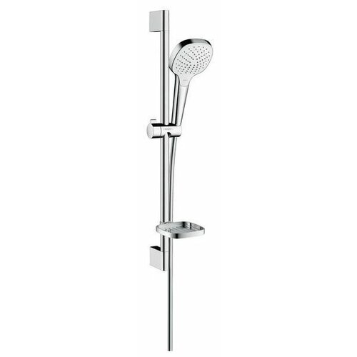 Душевой комплект hansgrohe Croma Select E Vario 26586400, хром хром 1600 мм душевой комплект hansgrohe croma select s vario 26562400 хром хром 1600 мм