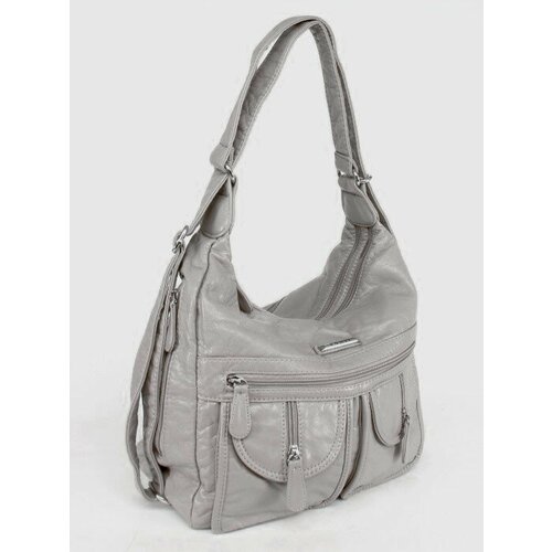 фото Сумка-рюкзак guecca 103 светло-серая