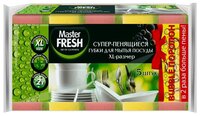 Губка для посуды Master FRESH XL 5 шт