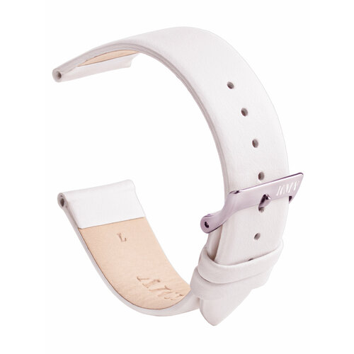 Ремешок KMV, фактура гладкая, размер 18, белый