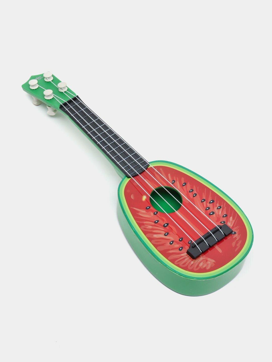 Гитара детская музыкальная со струнами, укулеле для детей, фрукты — фото 1