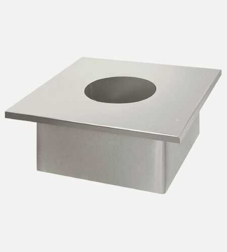 Изображение товара Потолочно-проходной узел нерж. (AISI 430/0,5мм) диаметр дымохода: 300 мм