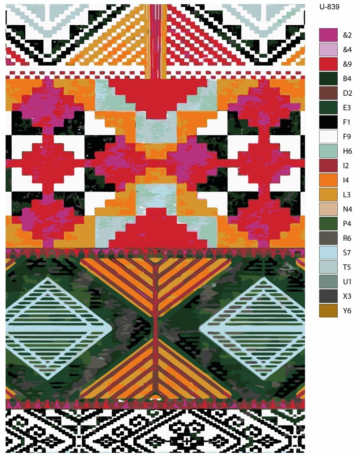 Картина по номерам BRUSHES-PAINTS "Мексика" U-839 40x60 см
