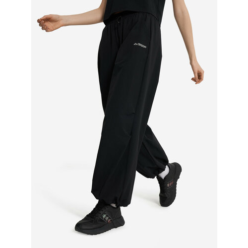 фото Брюки kappa sport logo women's pants, размер 46/48, черный