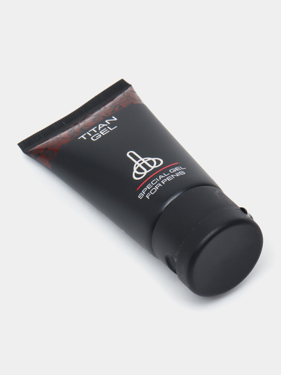 Интимный крем-гель для мужчин Titan Gel, смазывающий лубрикант Titan lubrikant, универсальный, 50 мл — фото 1