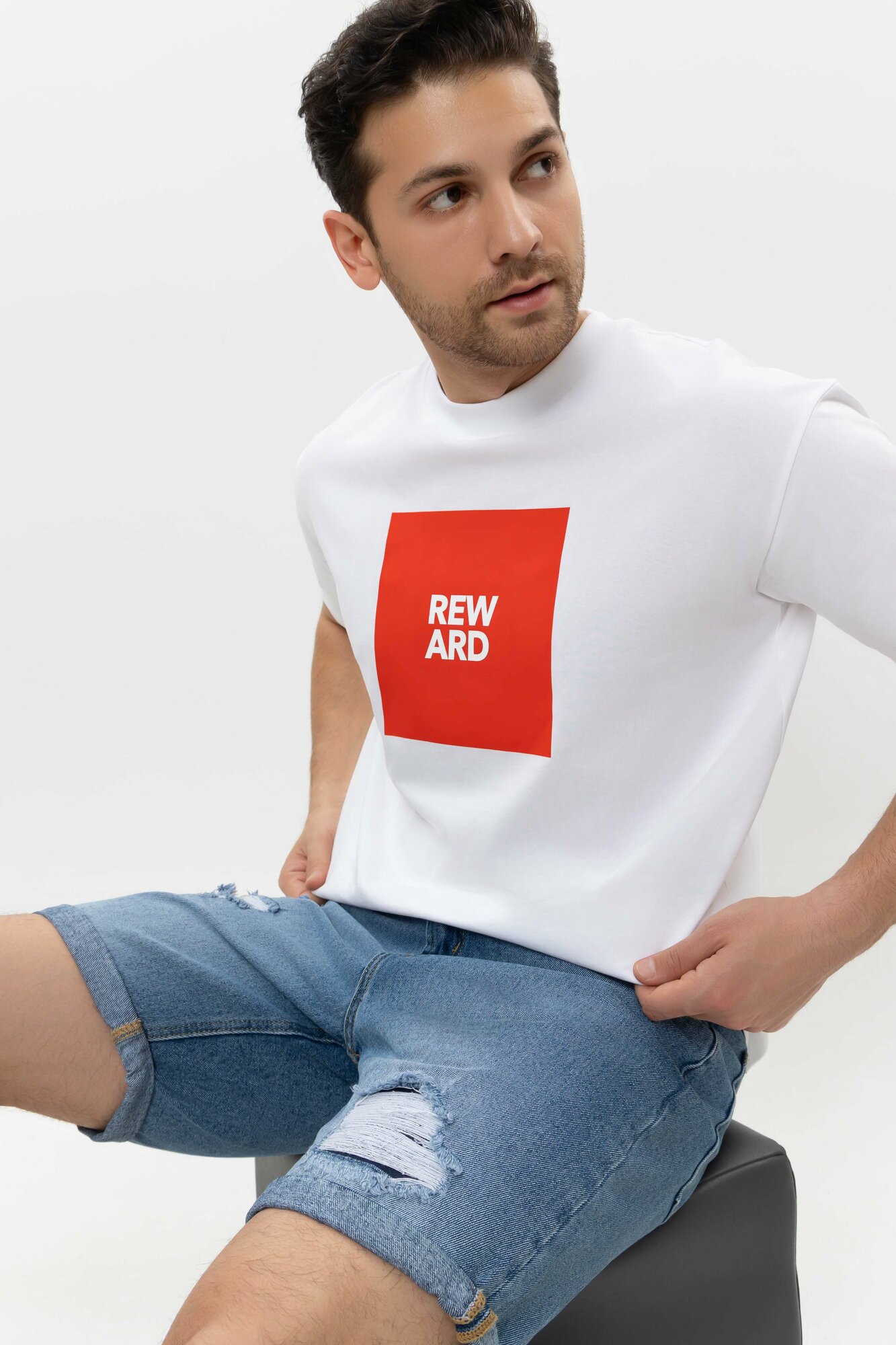 Футболка спортивная TERRA PRO, размер L, white — фото 1