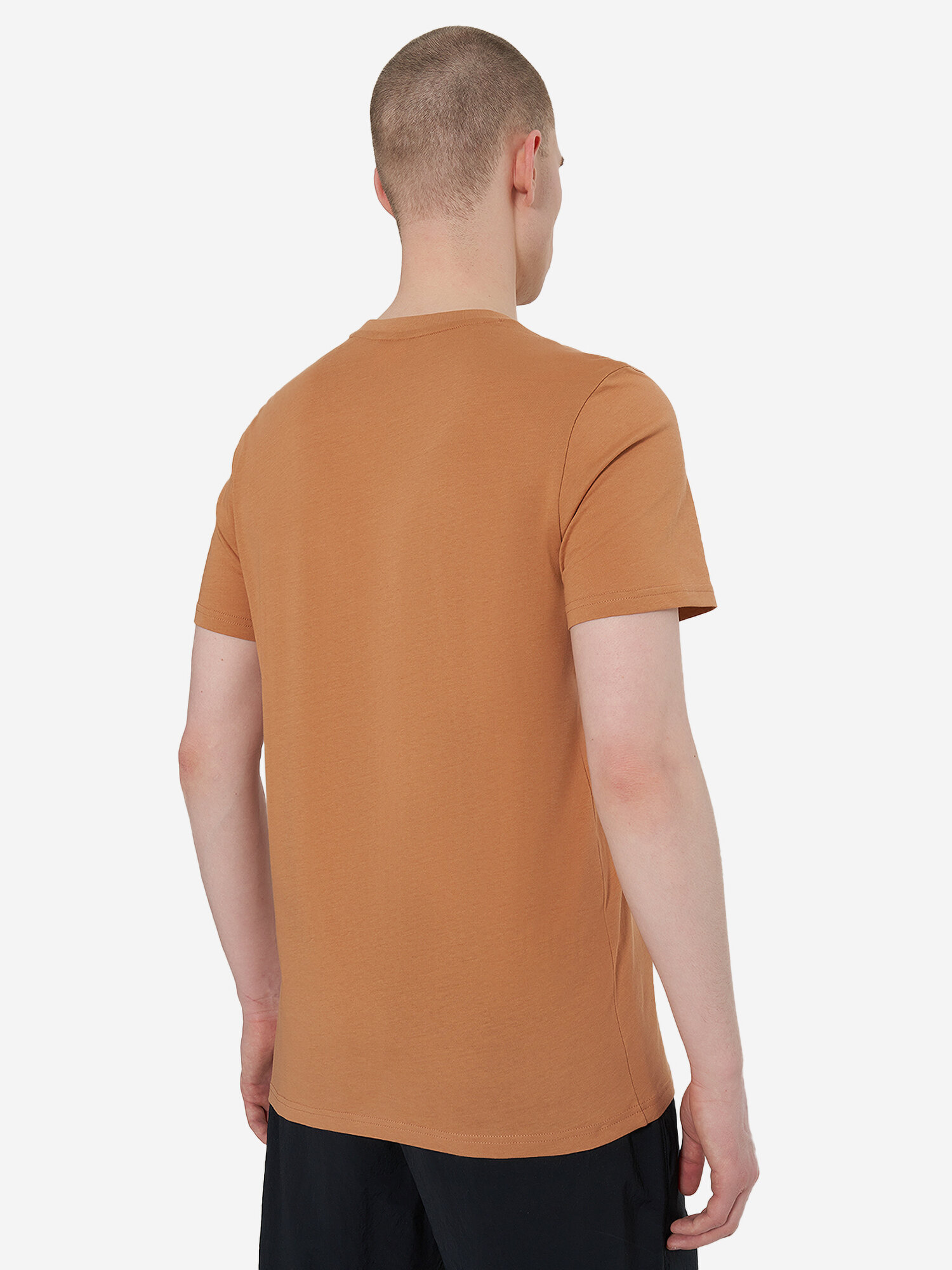 Футболка Fila Men's Essentials T-shirt, размер 48, коричневый — фото 1