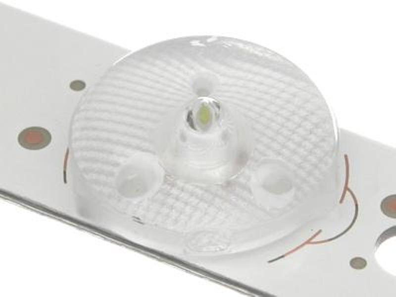 Комплект светодиодной подсветки JS-JP40DM (1 планка JS-JP40DM082ED2.902 и две планки JS-JP40DM081ED2.902 по 760 мм 8 линз)