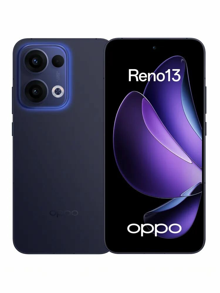 Смартфон OPPO Reno 13 5G Русская версия, 12 ГБ/256 ГБ, синий