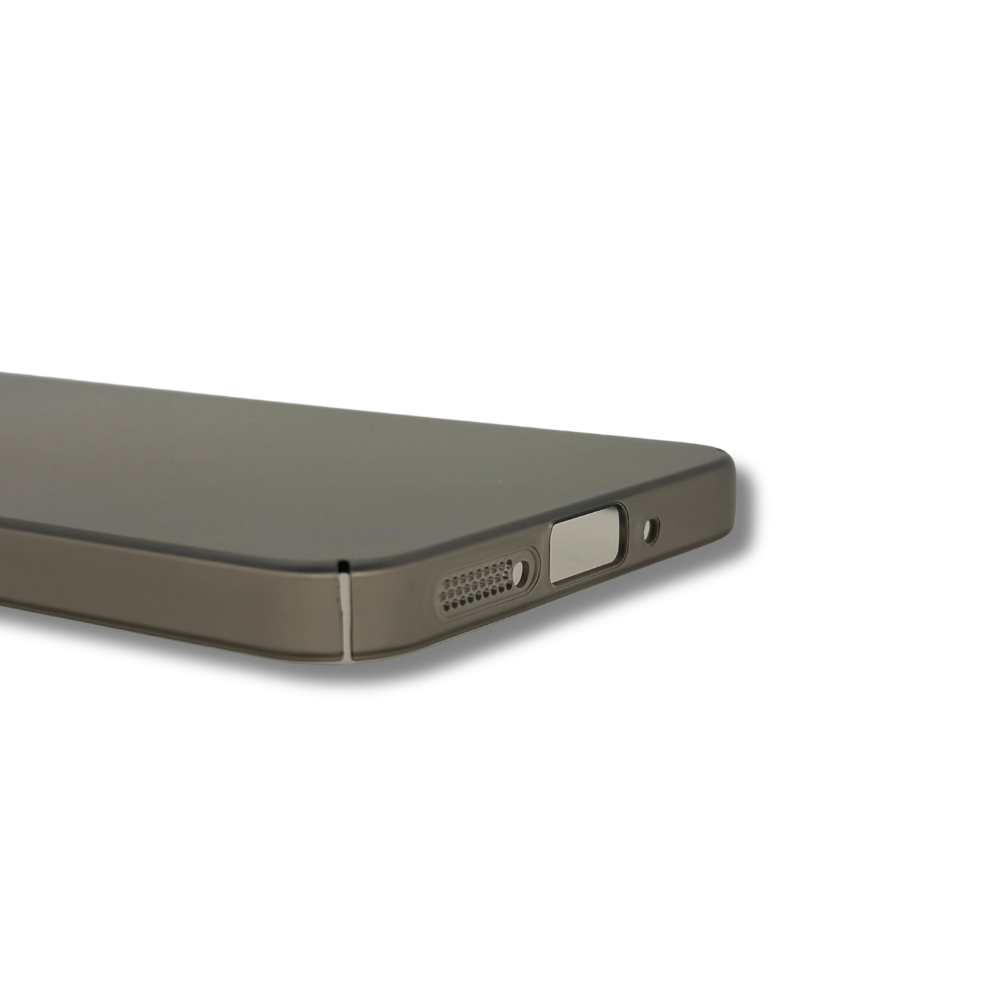 Чехол для смартфона SAMSUNG GALAXY A36, чёрный матовый, пластиковый, не желтеет — фото 1