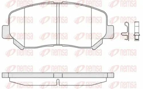 Колодки передние Mazda CX-5 2.0 2.0D 2011>