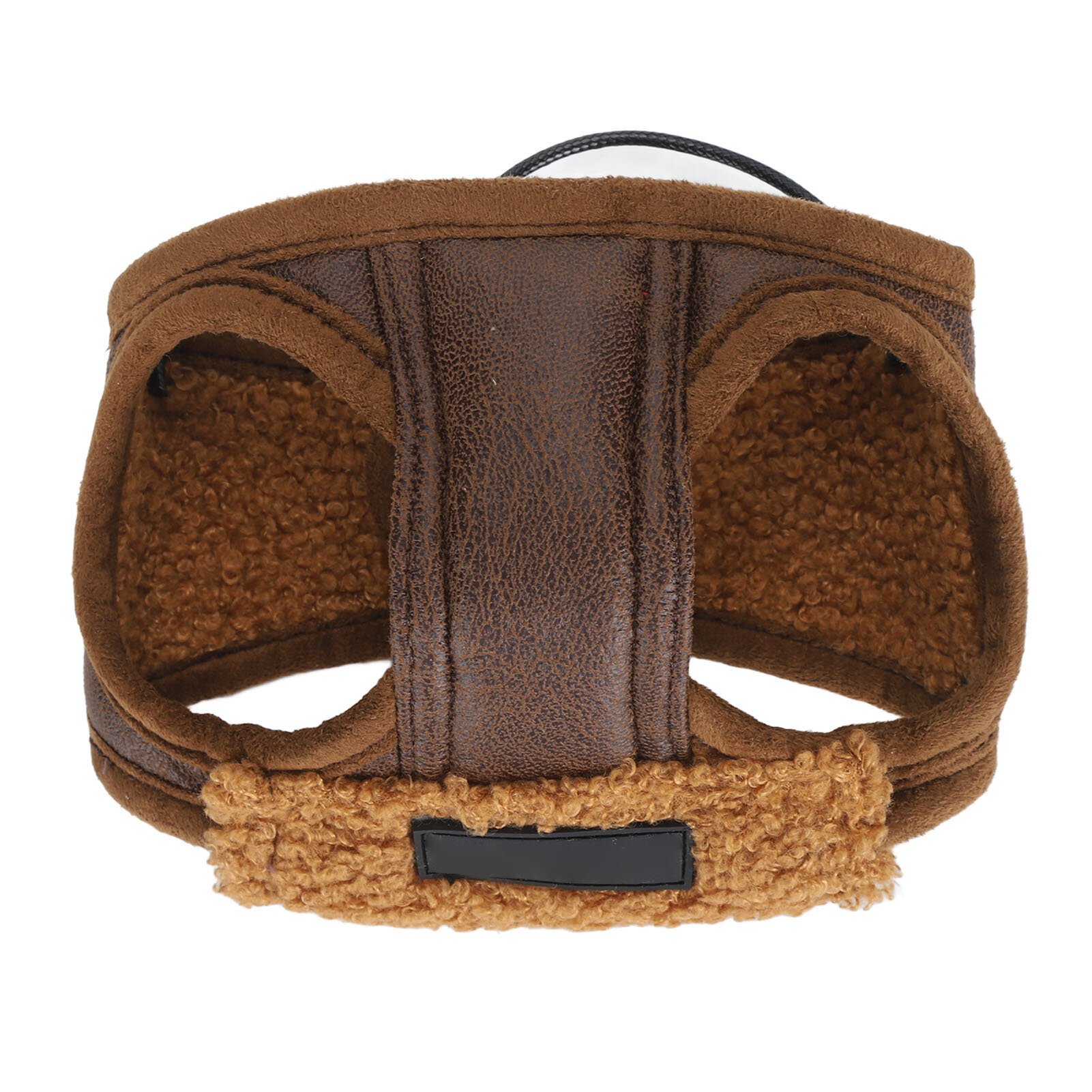 Авиационная шапка для собак мягкая теплая регулируемая веревка модная зимняя шапка в стиле ретро для домашних животных с ушками для холодной погоды ежедневная вечеринка кофе окружность головы 48 см/189 дюйма