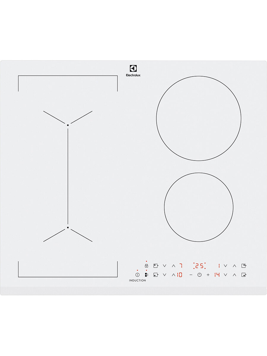 Встраиваемая индукционная панель ELECTROLUX LIV63431BW, официальная гарантия