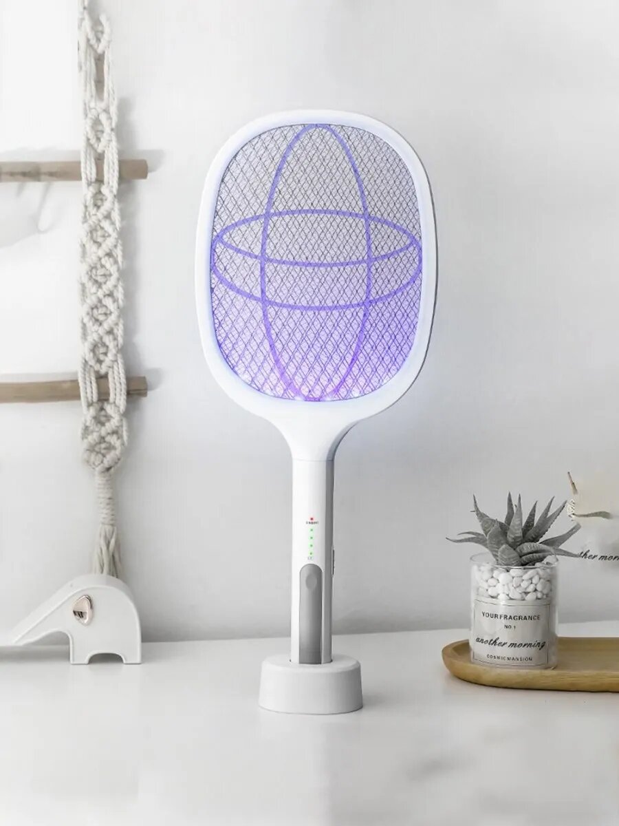 Антимоскитная ракетка с ультрафиолетом