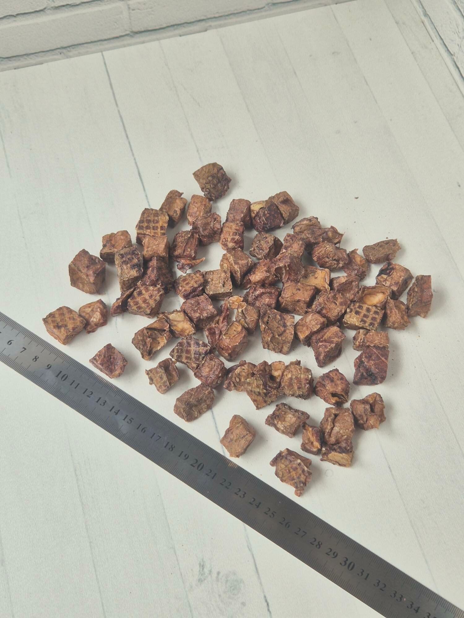 Лакомство для собак Легкое говяжье сушеное, 1 кг, профилактика зубного налета — фото 1