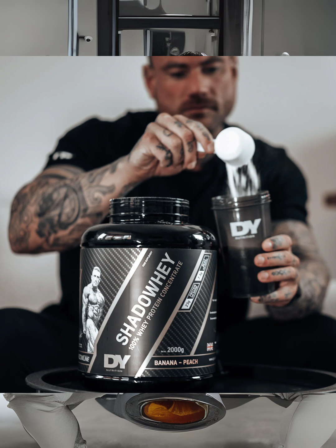 DY Shadowhey 2kg whey protein 66 порций Шоколад для роста мыщц — фото 1