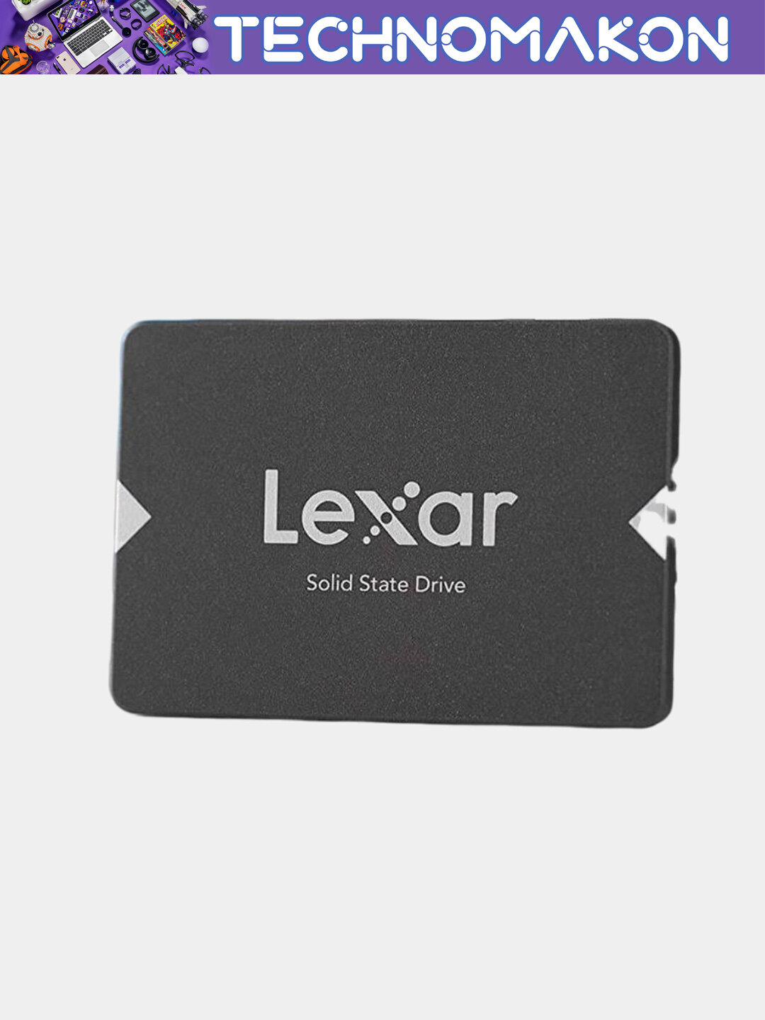 Lexar SSD, SATA, 512 Гб твердотельный накопитель для ноутбуков и ПК — фото 1
