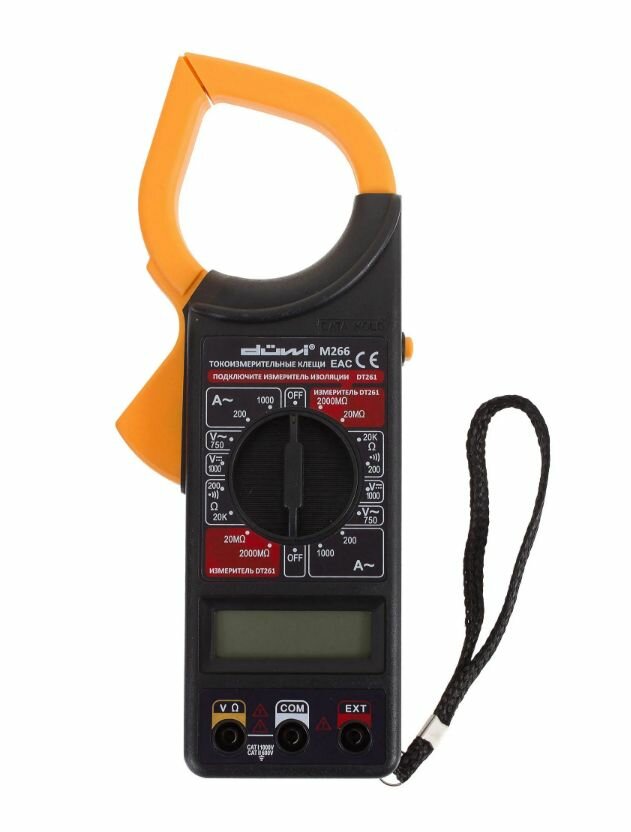 Клещи токоизмерительные М266 PROFI duwi