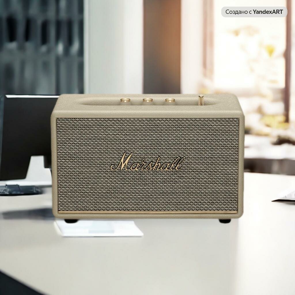 Портативная акустика Marshall "Acton 3", беспроводная, Bluetooth, стерео, белый