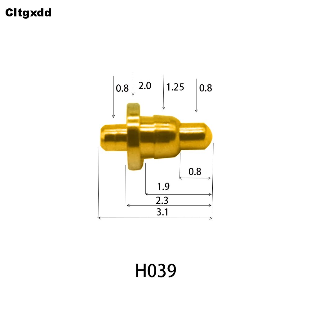 5 шт, пружинный контактный разъем Pogo, контактный SMD игольчатый PCB 2 3 4 5 6 7 8 9 10 12 14 мм тестовый зонд H021 - H040, H039, 5PCS