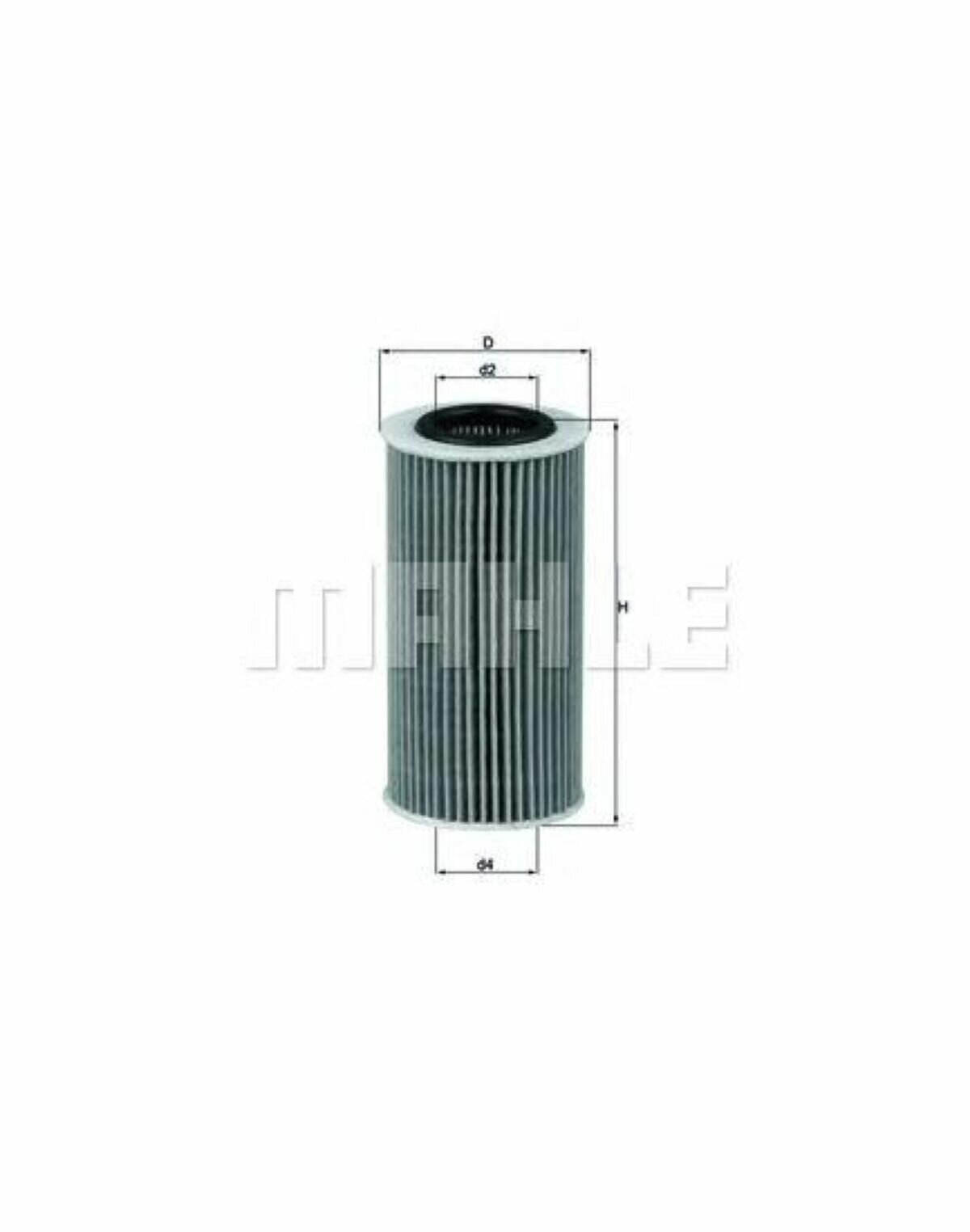 Фильтр Масл. volvo S40/S60/S80 2.4D/2.5/Ford Focus/Mondeo/Kuga 2.5(Mahle/Knecht Ox370D1)