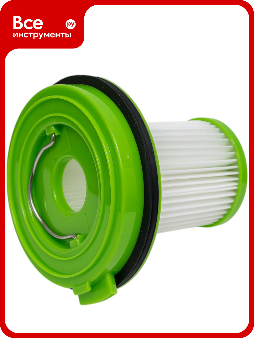 HEPA фильтра для вертикальных пылесосов Greenworks G24SVK4D и G24SVK4 24V 2 шт GreenWorks 2950707