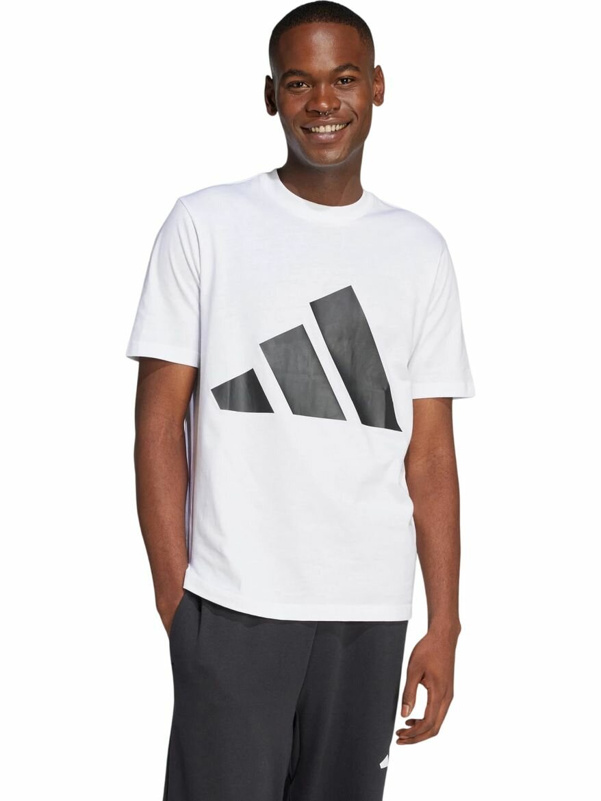 Футболка adidas Essentials Big Logo Tee, 1 шт., размер M, белый