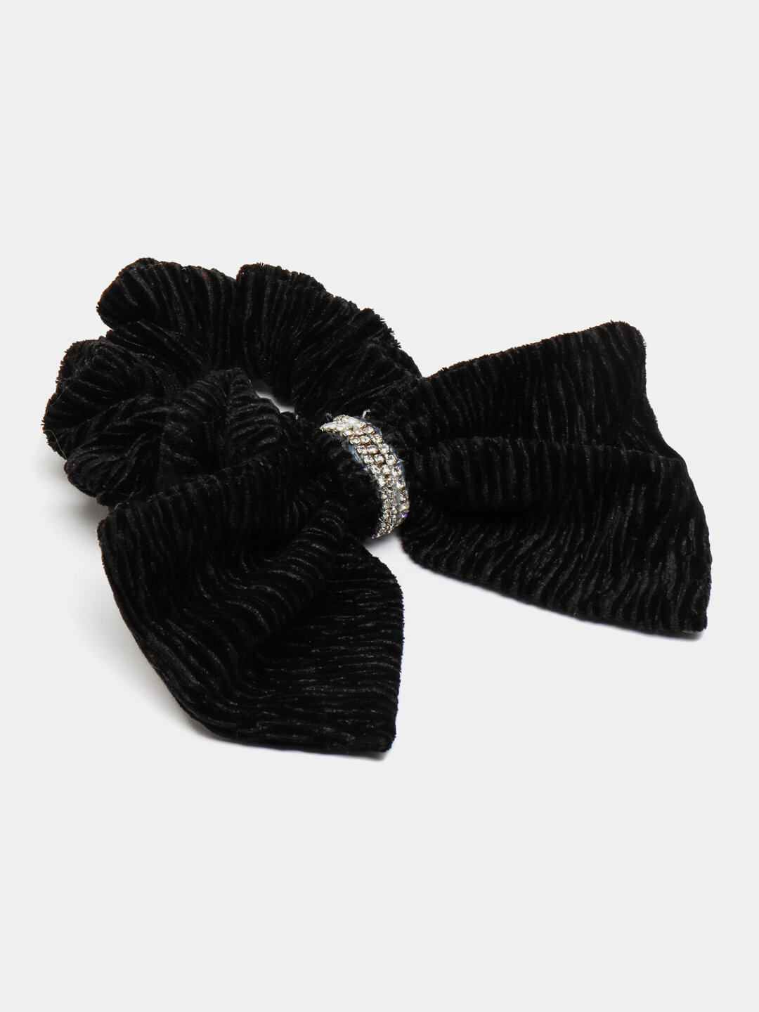 Заколка бант для волос на резинке